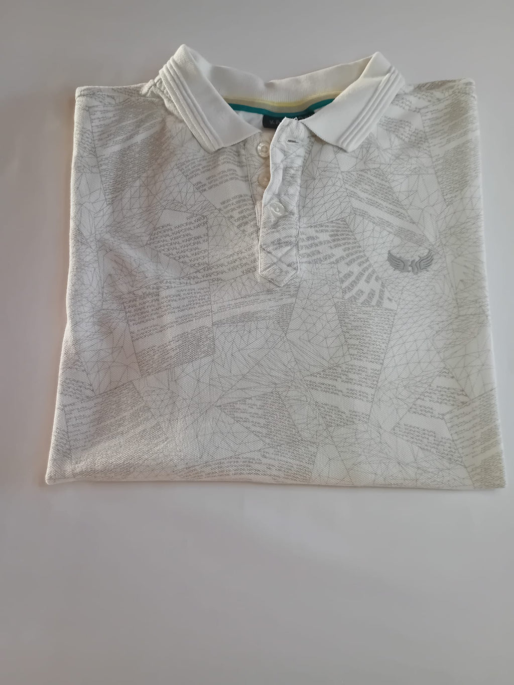 Polo Kaporal Jeans blanc plié vue 1