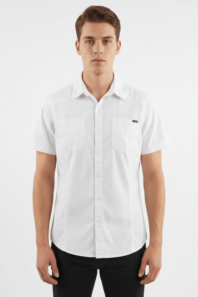 Chemise Kaporal Jeans – Blanc – Taille L