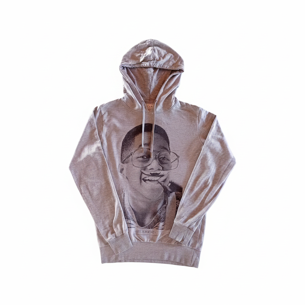 Sweat Eleven Paris gris Life Is A Joke fond blanc