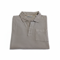 Polo Kaporal beige fond blanc