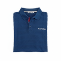 Polo Kaporal bleu marine plié fond blanc