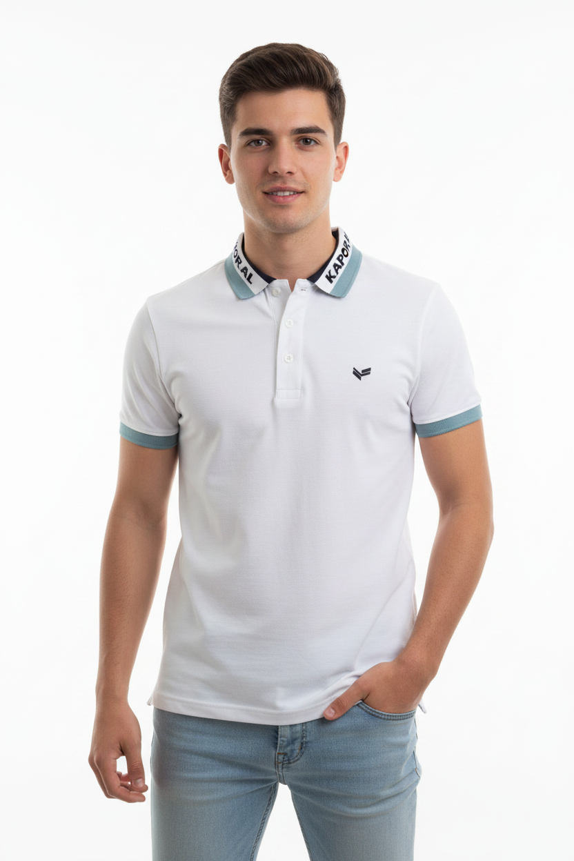 Polo Kaporal homme réel fond blanc