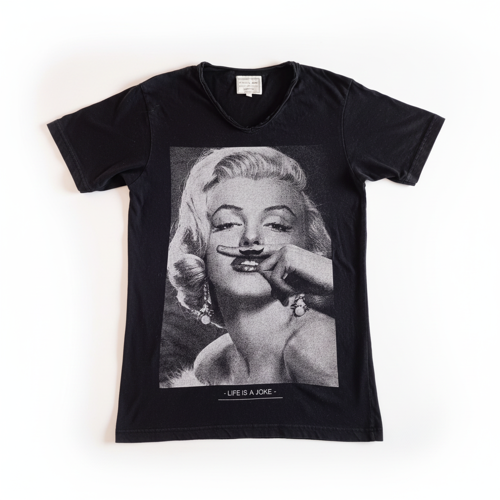 T-shirt Eleven Paris Marilyn fond blanc